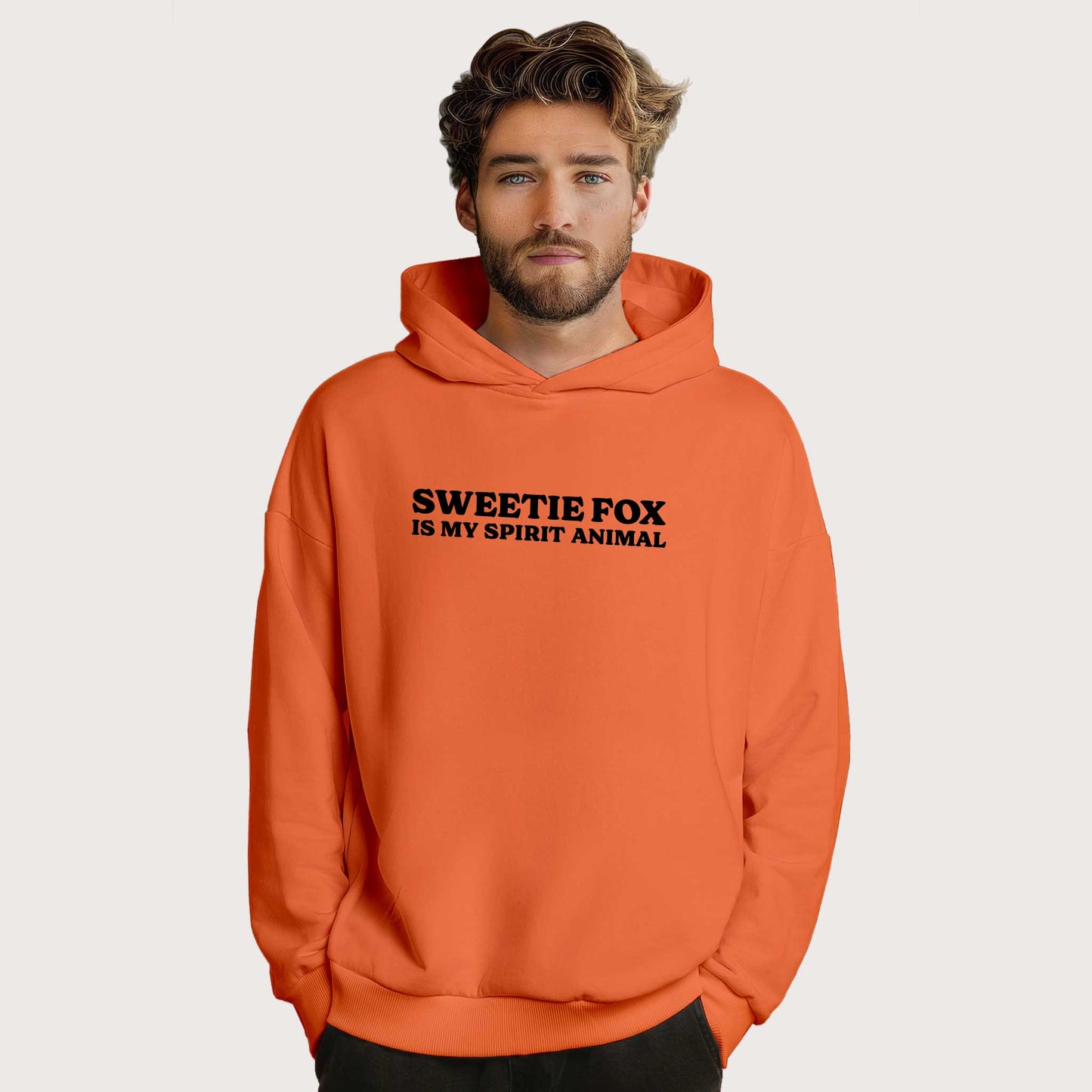 Hoodie orange